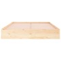 Estructura de cama madera maciza 120x190 cm de vidaXL, Camas y somieres - Ref: Foro24-820072, Precio: 95,70 €, Descuento: %