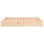 Estructura de cama madera maciza 120x190 cm de vidaXL, Camas y somieres - Ref: Foro24-820072, Precio: 95,70 €, Descuento: %