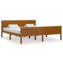 Estructura de cama madera maciza pino marrón miel 180x200 cm de vidaXL, Camas y somieres - Ref: Foro24-322193, Precio: 167,14...