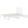 Removable sofa bed solid white pine wood 2x(90x200) cm by vidaXL, Beds and slatted bases - Ref: Foro24-3108318, Price: 149,14...