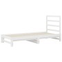 Removable sofa bed solid white pine wood 2x(90x200) cm by vidaXL, Beds and slatted bases - Ref: Foro24-3108303, Price: 145,07...