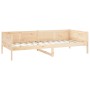 Sofá cama madera maciza de pino 90x190 cm de vidaXL, Camas y somieres - Ref: Foro24-820247, Precio: 104,46 €, Descuento: %