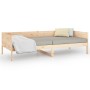 Sofá cama madera maciza de pino 90x190 cm de vidaXL, Camas y somieres - Ref: Foro24-820247, Precio: 104,46 €, Descuento: %