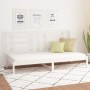 Solid white pine wood sofa bed 80x200 cm by vidaXL, Beds and slatted bases - Ref: Foro24-3108062, Price: 109,87 €, Discount: %