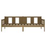 Sofá cama madera maciza de pino marrón miel 80x200 cm de vidaXL, Camas y somieres - Ref: Foro24-820275, Precio: 88,14 €, Desc...