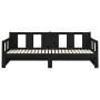 Removable sofa bed solid black pine wood 2x(80x200) cm by vidaXL, Beds and slatted bases - Ref: Foro24-820291, Price: 169,23 ...