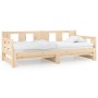 Sofá cama extraíble madera maciza de pino 2x(90x200) cm de vidaXL, Camas y somieres - Ref: Foro24-820282, Precio: 164,72 €, D...