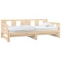 Sofá cama extraíble madera maciza de pino 2x(90x200) cm de vidaXL, Camas y somieres - Ref: Foro24-820282, Precio: 164,72 €, D...