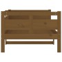 Sofá cama de madera maciza de pino marrón miel 90x190 cm de vidaXL, Camas y somieres - Ref: Foro24-820310, Precio: 107,09 €, ...