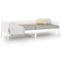 Sofá cama madera maciza de pino blanco 90x200 cm de vidaXL, Camas y somieres - Ref: Foro24-820238, Precio: 86,03 €, Descuento: %