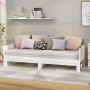 Removable sofa bed solid white pine wood 2x(90x200) cm by vidaXL, Beds and slatted bases - Ref: Foro24-820253, Price: 251,99 ...