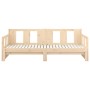 Sofá cama extraíble madera maciza de pino 2x(90x190) cm de vidaXL, Camas y somieres - Ref: Foro24-820292, Precio: 174,99 €, D...