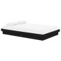 Estructura de cama madera maciza negra 120x190 cm de vidaXL, Camas y somieres - Ref: Foro24-819946, Precio: 112,99 €, Descuen...