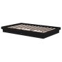 Black solid wood bed frame 120x190 cm by vidaXL, Beds and slatted bases - Ref: Foro24-819946, Price: 112,99 €, Discount: %