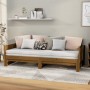 Removable sofa bed solid pine wood honey brown 2x(90x190)cm by vidaXL, Beds and slatted bases - Ref: Foro24-820265, Price: 21...