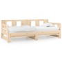 Sofá cama extraíble madera maciza de pino 2x(80x200) cm de vidaXL, Camas y somieres - Ref: Foro24-820287, Precio: 162,71 €, D...