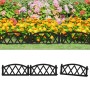 Garden edging 17 units PP black 10 m by vidaXL, Garden edging and edging - Ref: Foro24-318297, Price: 39,66 €, Discount: %