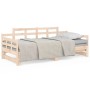 Sofá cama extraíble madera maciza de pino 2x(80x200) cm de vidaXL, Camas y somieres - Ref: Foro24-820347, Precio: 141,50 €, D...