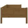 Sofá cama de madera maciza de pino marrón miel 90x190 cm de vidaXL, Camas y somieres - Ref: Foro24-820250, Precio: 144,99 €, ...