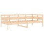 Solid pine wood sofa bed 90x200 cm by vidaXL, Beds and slatted bases - Ref: Foro24-820297, Price: 93,99 €, Discount: %