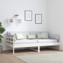 Solid white pine wood sofa bed 90x190 cm by vidaXL, Beds and slatted bases - Ref: Foro24-820368, Price: 111,99 €, Discount: %