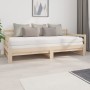 Sofá cama extraíble madera maciza de pino 2x(90x200) cm de vidaXL, Camas y somieres - Ref: Foro24-820372, Precio: 164,14 €, D...