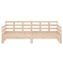 Sofá cama extraíble madera maciza de pino 2x(90x200) cm de vidaXL, Camas y somieres - Ref: Foro24-820372, Precio: 164,14 €, D...