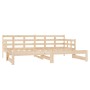 Sofá cama extraíble madera maciza de pino 2x(90x200) cm de vidaXL, Camas y somieres - Ref: Foro24-820372, Precio: 164,14 €, D...