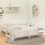 Removable sofa bed solid white pine wood 2x(80x200) cm by vidaXL, Beds and slatted bases - Ref: Foro24-820348, Price: 180,80 ...