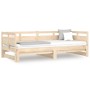 Sofá cama extraíble madera maciza de pino 2x(90x200) cm de vidaXL, Camas y somieres - Ref: Foro24-820312, Precio: 156,83 €, D...