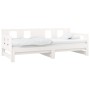 Removable sofa bed solid white pine wood 2x(80x200) cm by vidaXL, Beds and slatted bases - Ref: Foro24-820288, Price: 181,11 ...