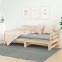 Sofá cama extraíble madera maciza de pino 2x(90x200) cm de vidaXL, Camas y somieres - Ref: Foro24-820342, Precio: 154,90 €, D...