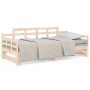 Sofá cama extraíble madera maciza de pino 2x(90x200) cm de vidaXL, Camas y somieres - Ref: Foro24-820342, Precio: 138,98 €, D...