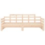 Removable sofa bed solid pine wood 2x(90x200) cm by vidaXL, Beds and slatted bases - Ref: Foro24-820342, Price: 138,98 €, Dis...