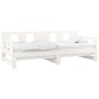 Removable sofa bed solid white pine wood 2x(90x190) cm by vidaXL, Beds and slatted bases - Ref: Foro24-820293, Price: 184,04 ...