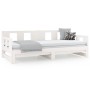 Removable sofa bed solid white pine wood 2x(90x190) cm by vidaXL, Beds and slatted bases - Ref: Foro24-820293, Price: 184,04 ...