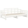 Removable sofa bed solid white pine wood 2x(90x190) cm by vidaXL, Beds and slatted bases - Ref: Foro24-820353, Price: 194,07 ...