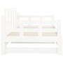 Removable sofa bed solid white pine wood 2x(90x190) cm by vidaXL, Beds and slatted bases - Ref: Foro24-820353, Price: 194,07 ...