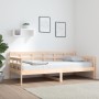 Solid pine wood sofa bed 90x190 cm by vidaXL, Beds and slatted bases - Ref: Foro24-820367, Price: 103,39 €, Discount: %