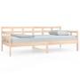 Solid pine wood sofa bed 90x190 cm by vidaXL, Beds and slatted bases - Ref: Foro24-820367, Price: 103,39 €, Discount: %