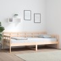 Sofá cama madera maciza de pino 90x200 cm de vidaXL, Camas y somieres - Ref: Foro24-820357, Precio: 102,95 €, Descuento: %