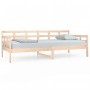 Sofá cama madera maciza de pino 90x200 cm de vidaXL, Camas y somieres - Ref: Foro24-820357, Precio: 102,95 €, Descuento: %