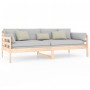 Sofá cama madera maciza de pino 90x200 cm de vidaXL, Camas y somieres - Ref: Foro24-820357, Precio: 102,95 €, Descuento: %