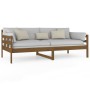 Sofá cama de madera maciza de pino marrón miel 90x190 cm de vidaXL, Camas y somieres - Ref: Foro24-820370, Precio: 101,74 €, ...