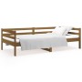 Sofá cama de madera maciza de pino marrón miel 80x200 cm de vidaXL, Camas y somieres - Ref: Foro24-814677, Precio: 108,52 €, ...