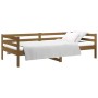 Sofá cama de madera maciza de pino marrón miel 80x200 cm de vidaXL, Camas y somieres - Ref: Foro24-814677, Precio: 108,52 €, ...