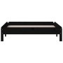 Cama apilable de madera pino maciza negro 90x190 cm de vidaXL, Camas y somieres - Ref: Foro24-820406, Precio: 78,99 €, Descue...