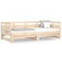 Removable sofa bed solid pine wood 2x(80x200) cm by vidaXL, Beds and slatted bases - Ref: Foro24-820317, Price: 166,58 €, Dis...