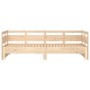 Removable sofa bed solid pine wood 2x(80x200) cm by vidaXL, Beds and slatted bases - Ref: Foro24-820317, Price: 166,58 €, Dis...