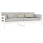 Solid white pine wood sofa bed 80x200 cm by vidaXL, Beds and slatted bases - Ref: Foro24-820363, Price: 98,99 €, Discount: %